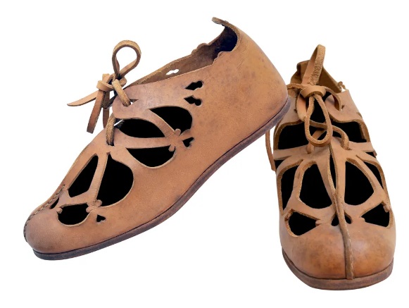 Römische Schuhe "Bar Hill" | genähte Sohlen | Größe 47