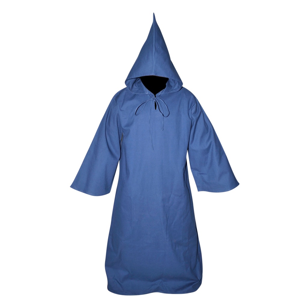 Medieval Habit with hood | Size XXL | Color blue