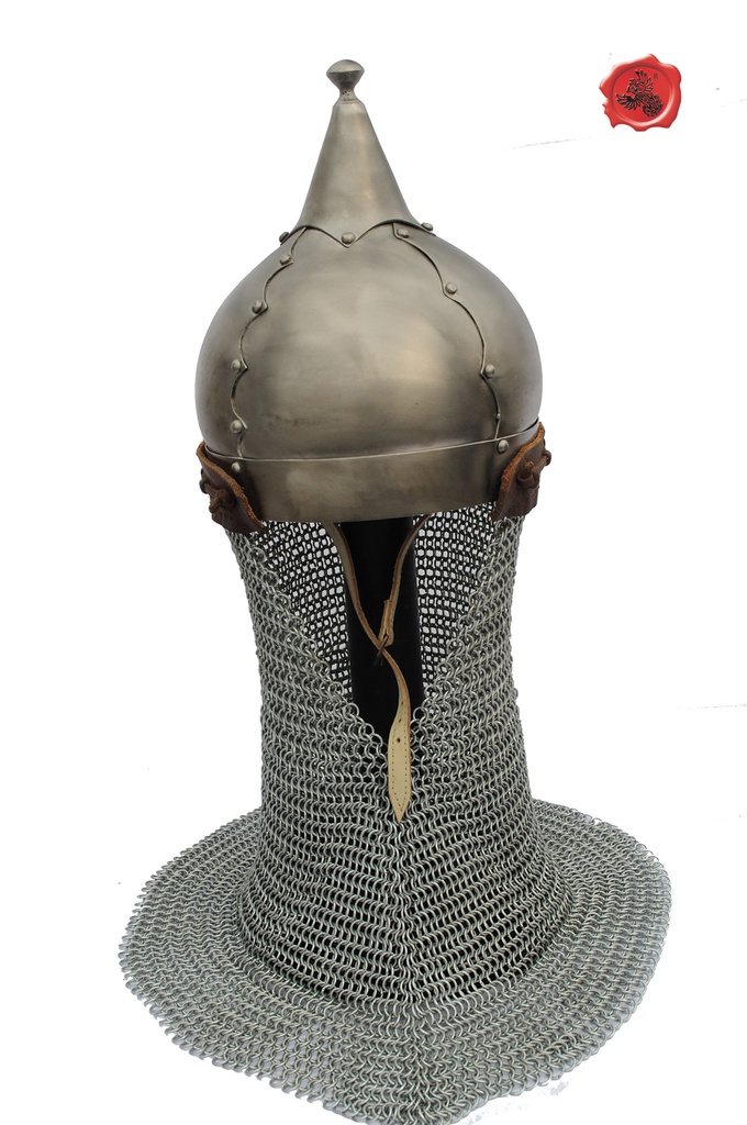 Polnischer Helm mit Brünne | 13. Jh. | Größe L