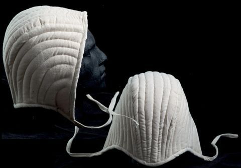Gepolsterte Bundhaube | Farbe natur