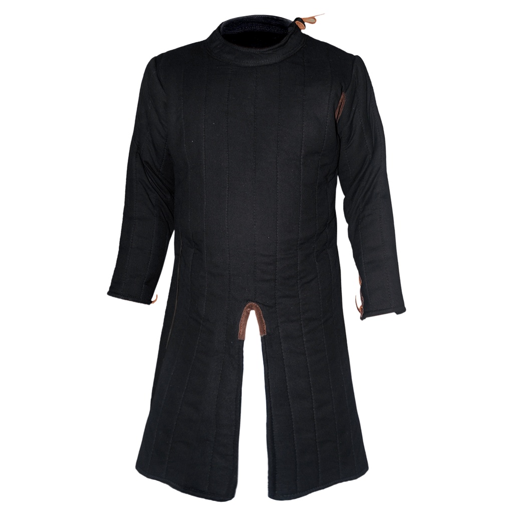 Long cut Gambeson | 12th-13th C. | Size XL | Color black