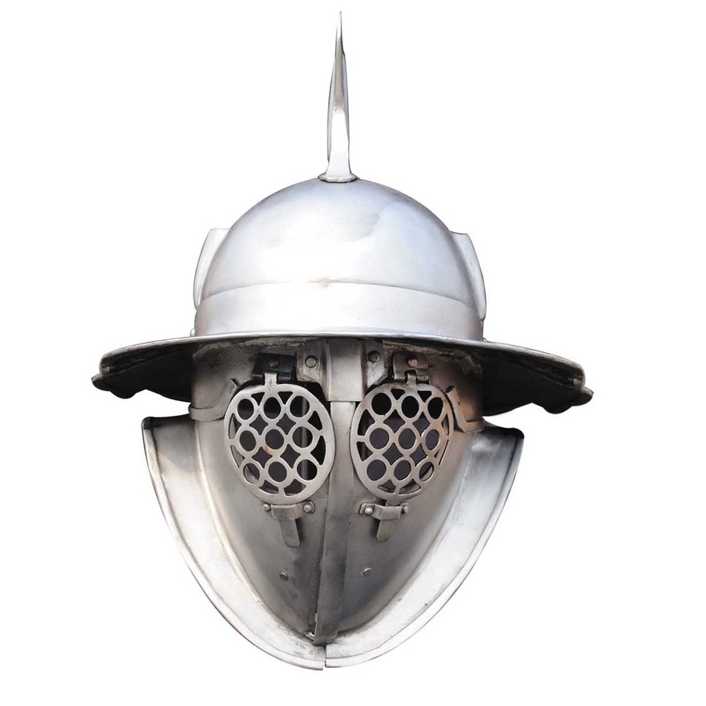Hoplomachus Helmet | Tinned Steel