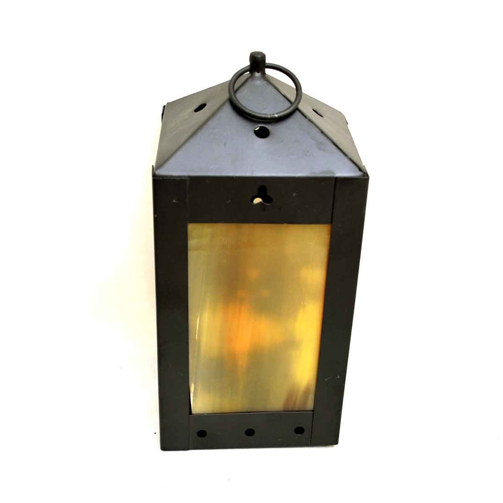 Medieval Lantern with Horn Plates