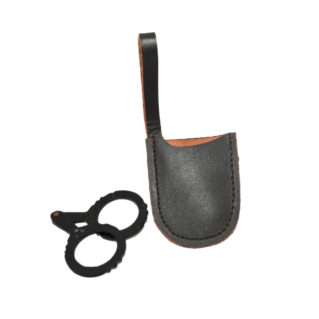 Mittelalter Hornbrille | Bügelloses Brillengestell