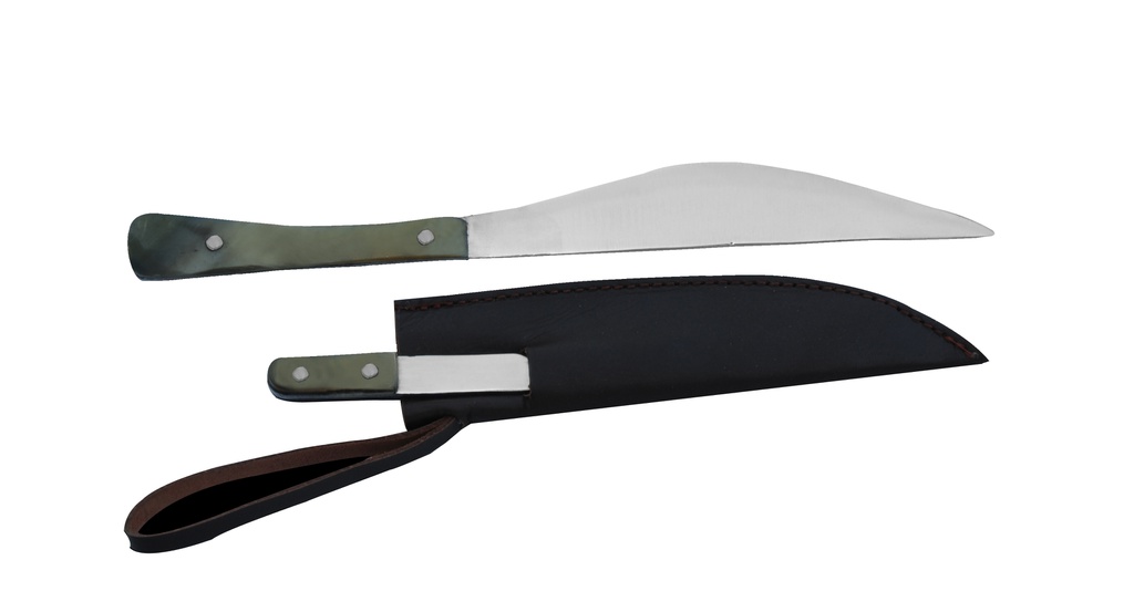 Medieval Eating Knife | With Leather Scabbard