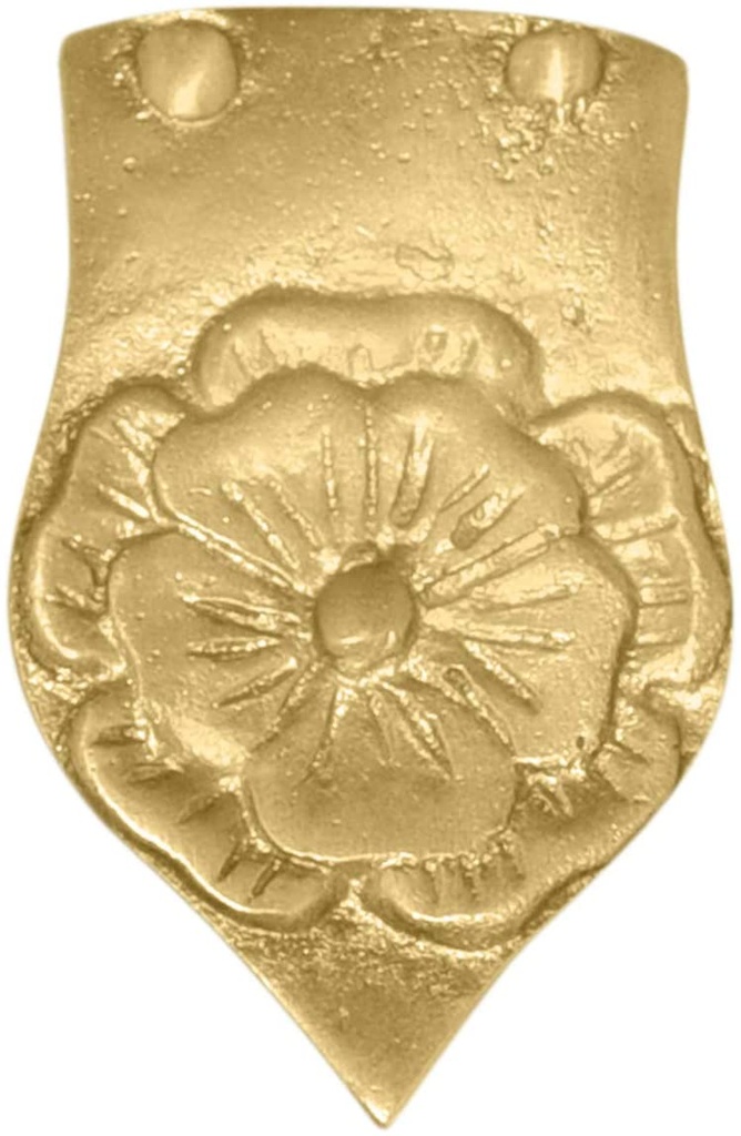 Medieval Belt Buckle with Flower Decoration
