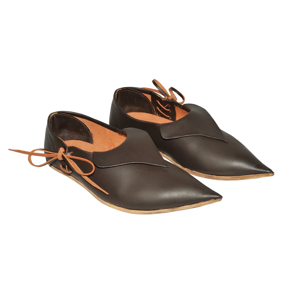 Medieval Low Shoes "Devils Nose" | Size 46