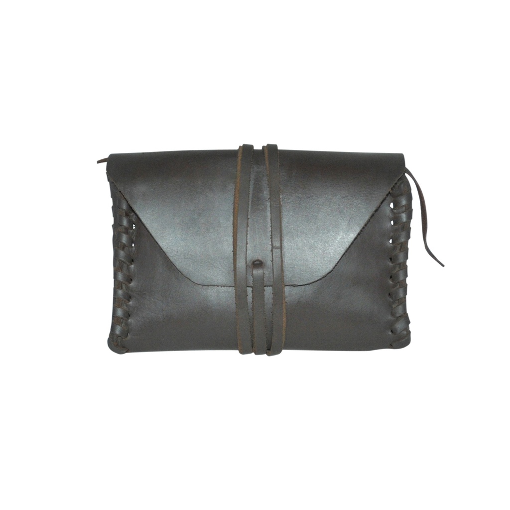 Spätmittelalter Ledertasche | Ca. 15. Jh.