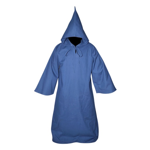 [SAY/CL/5052-L-BLUE] Medieval Habit with hood | Size L | Color blue 