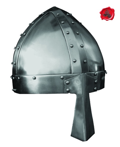 [GDFB/H/023-XXL] Spangenhelm mit spitzem Nasal | Größe XXL
