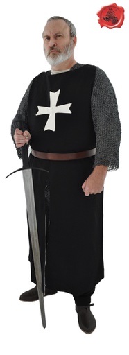[GDFB/CL/009-STD] Hospitaller Surcoat | made from wool