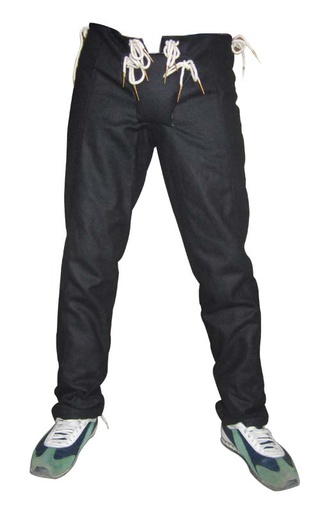 [GDFB/CL/010-M-B] Schamlatzhose | 15. Jahrhundert | Größe M | Farbe schwarz
