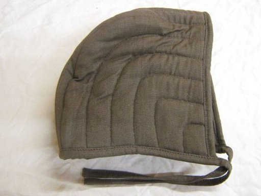 [GDFB/CL/015-STD-NB] Gepolsterte Bundhaube | Farbe naturbraun