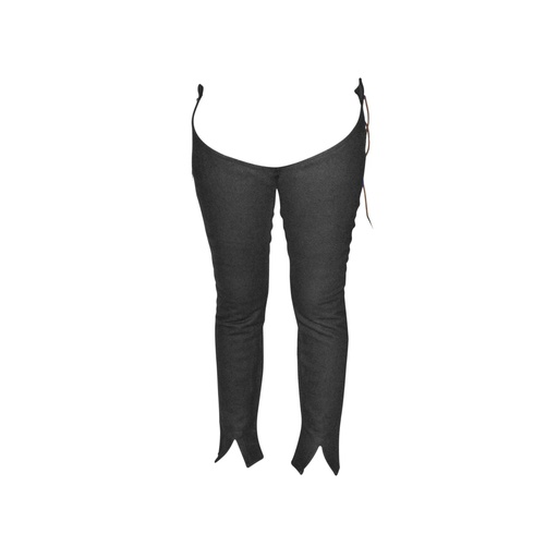 [GDFB/CL/019-M-B-WL-IMP] Beinlinge | 13.-14. Jh. | Größe M | Farbe schwarz