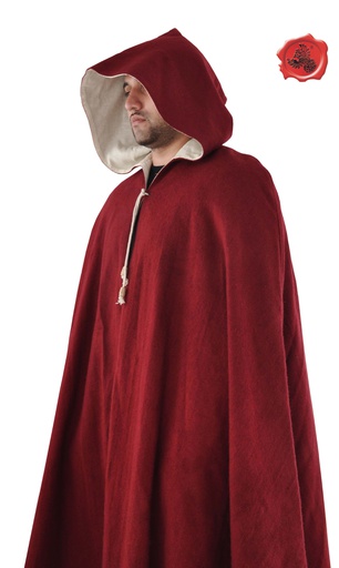 [GDFB/CL/024-STD-MR-IMP] Radmantel | Farbe kastanienrot
