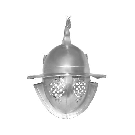 [AER/H/1502-TN] Thraex Helmet | Tinned Steel