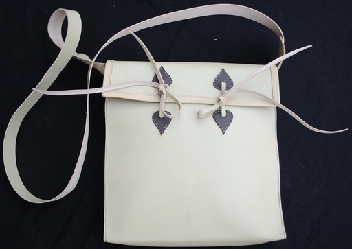 [AER/LG/1502] Roman Leather Bag "Comacchio"