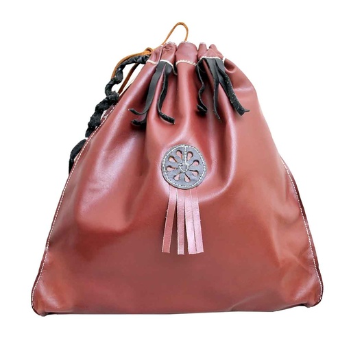 [AER/LG/1503] Roman Leather Bag "Bar Kochba I"