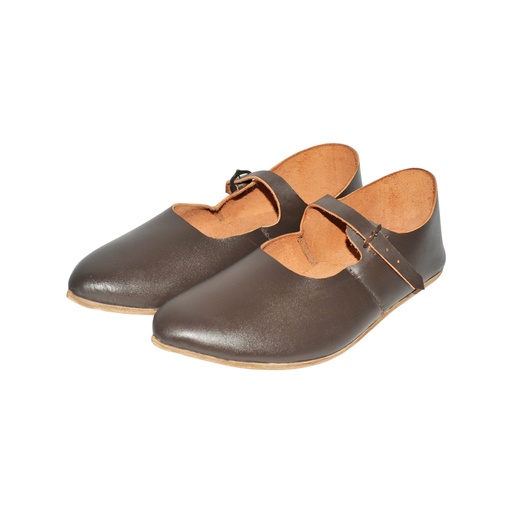 [GDFB/SH/003-10/44.5 DB] Late Medieval Low Shoes | Size 44,5