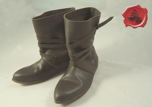 [GDFB/SH/012-7/40.5DB-IMP] 15. Jahrhundert Stiefel | Größe 40,5