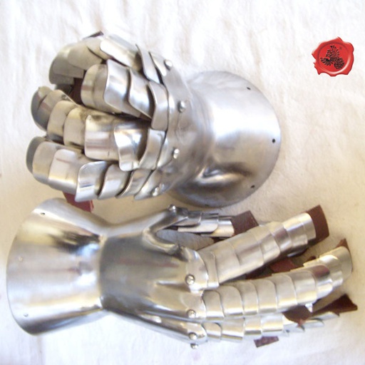 [GDFB/AS/022-M] Panzerhandschuhe | Größe M | 14. Jh.