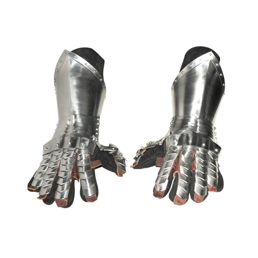 [GDFB/AS/023-M] Gotische Panzerhandschuhe | Größe M