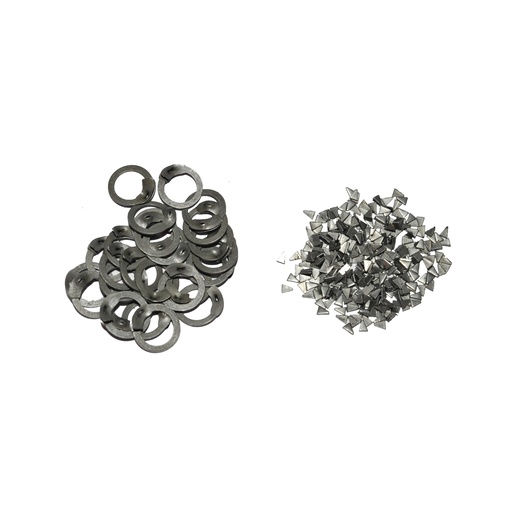 [1-RR-9] 9 mm Flat Rings with Wedge Rivets 