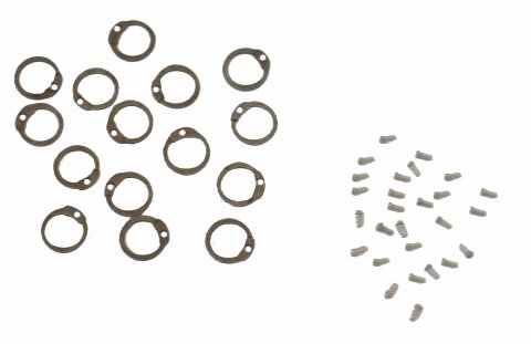 [4-RR-8] 8 mm Flachringe mit Rundnieten 
