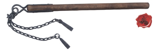 [GDFB/AX/016] Mittelalter Flegel mit Geisseln